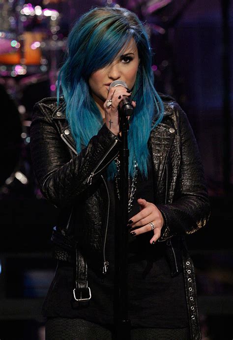 Early voting begins dec 14 & if you plan to vote by mail request your ballot asap. Demi Lovato Debuts Blue Hair + 'Neon Lights' on 'Leno'