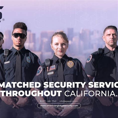 American Global Security Inc Security Guard Services San Francisco