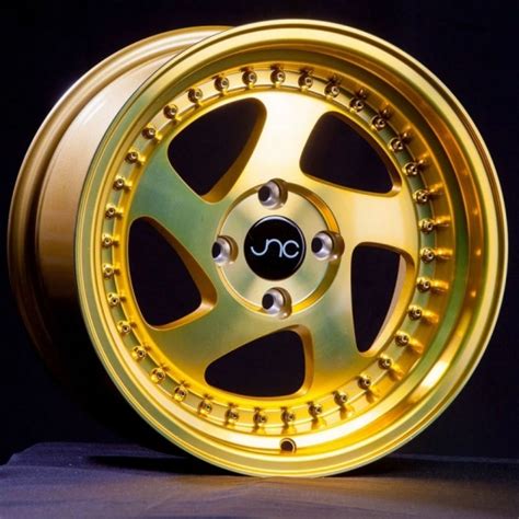 Jnc Jnc034 In Transparent Gold Gold Rivets Wheel Specialists Inc