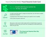 Travel Rewards Card Comparison Images