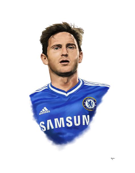 Soccer player pop art, football stars transparent background png clipart. Frank Lampard on Behance