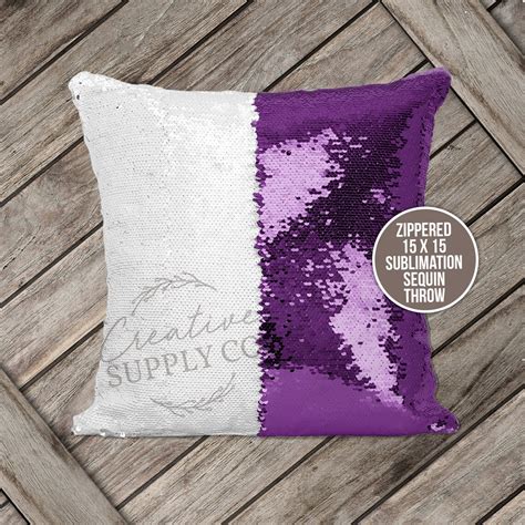 Sublimation Blanks Sequin Cases Sequin Pillow Cover Etsy