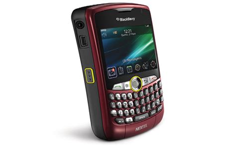 Nextel Lanza En El Perú El Blackberry Curve Rojo 8350i Redusers