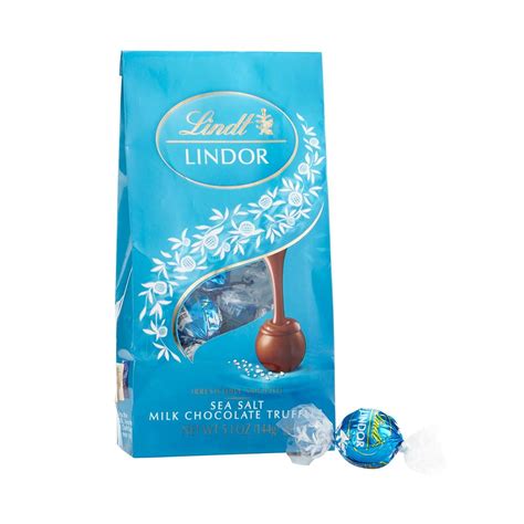 Product Of Lindt Lindor Sea Salt Milk Chocolate Truffles Pk Oz