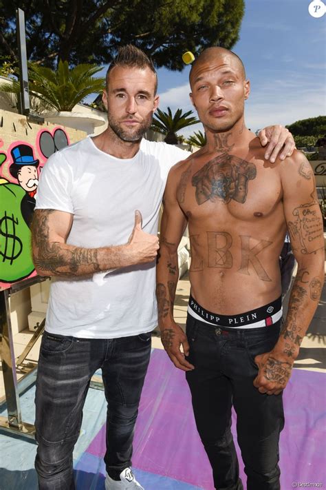 Philipp Plein Jeremy Meeks Au Défilé De Mode Philipp Plein Dans La