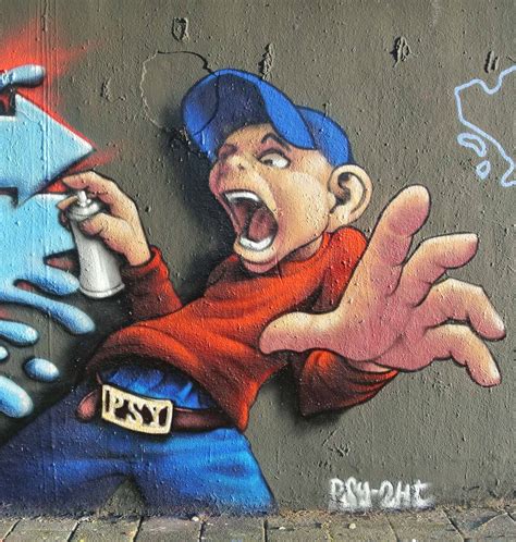 Bboy By Psy Graffiti Characters Graffiti Piece Urban Artwork