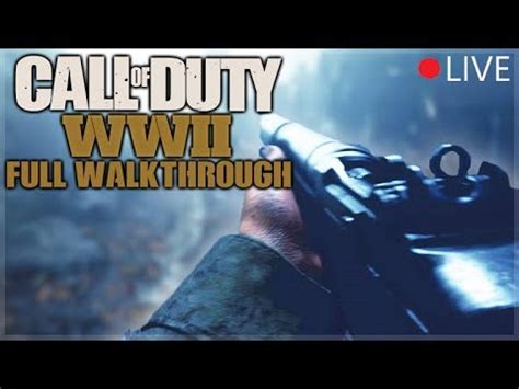 It is concerned with telling the story of the western front, taking you to iconic battles like the in the opening battle up the beaches, daniels is joined by his best friend private first class robert zussman, as well as his. CALL OF DUTY WW2: FULL Campaign Walkthrough Gameplay (Xbox ...