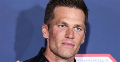 Retired Single Sexy Tom Brady Holds His Hand Over His Private Parts