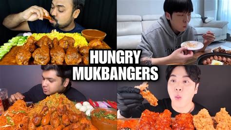 asmr mukbang hungry mukbangers compilation youtube