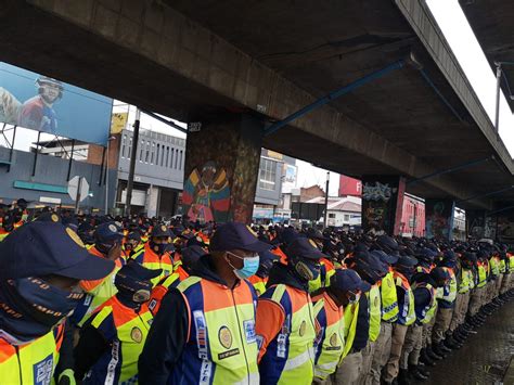 Watch Over A Thousand Jmpd Officers To Patrol Johannesburg Cbd Every Day
