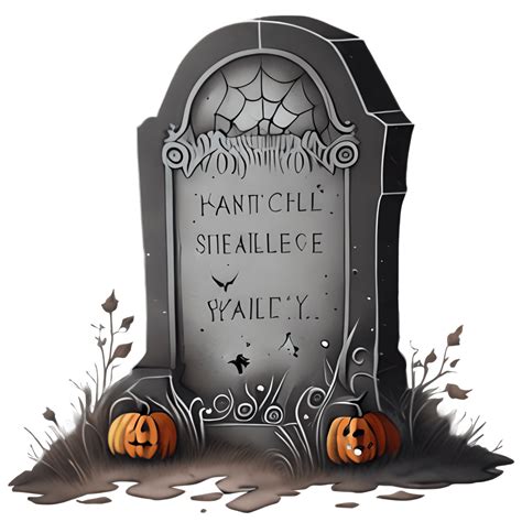 Halloween Tombstone Clipart · Creative Fabrica