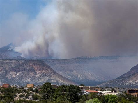 New Mexico Wildfire Crews Brace For Strong Winds Npr