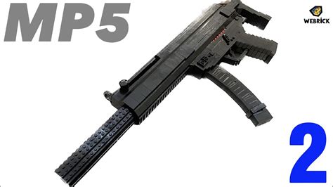 Simple Lego Mp5sd Free Tutorial Pt 2 Magazines And Solid Stock