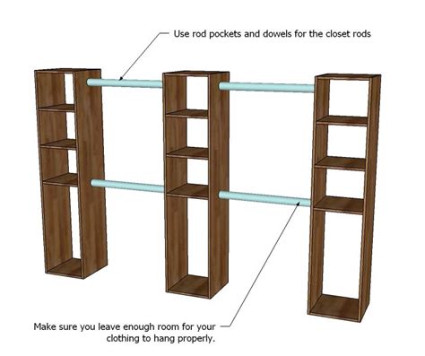 28 Best Images About Diy Free Standing Closets And Storage On Pinterest