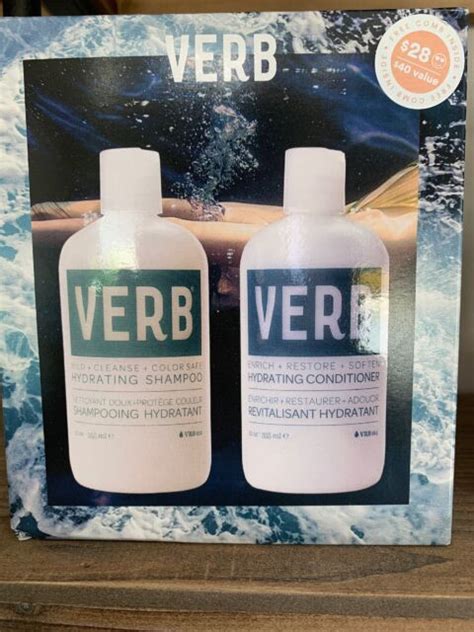 Verb Hydrating Shampoo And Conditioner 12 Oz Each Ebay