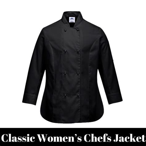 Portwest Rachel Ladies Bakery Catering Uniform Chef Resturant Jacket