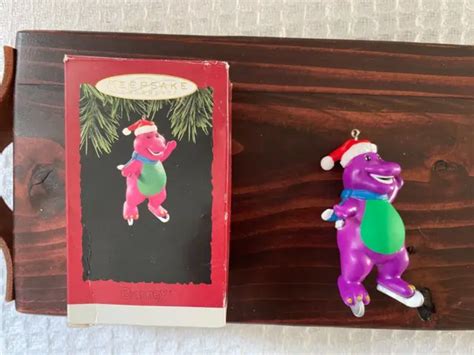 Hallmark Keepsake Christmas Ornament Barney Purple Dinosaur 1994 999
