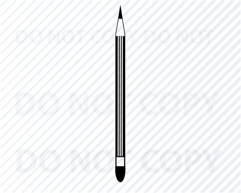 Pencil Svg File For Cricut Pencil Vector Images Clipart Drawing File