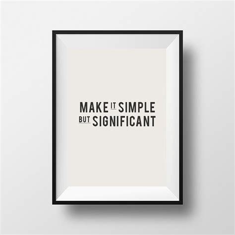 Make It Simple But Significant Home Decor Printable Art Etsy Makes