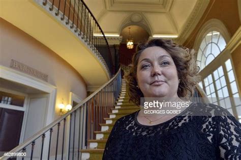 French Opera Singer Catherine Hunold Poses On February 5 2015 At The