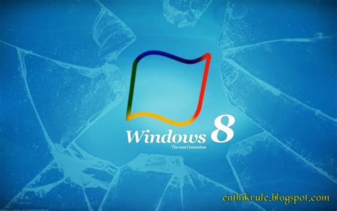 Search free pecah ringtones and wallpapers on zedge and personalize your phone to suit you. Wallpaper Windows 8 Efek Kaca Pecah | Enthik Rulez E.R