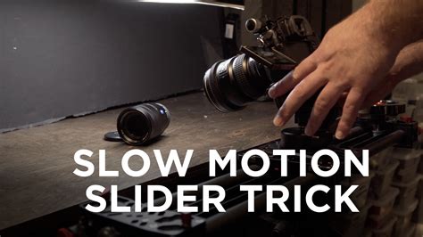 How To Create Beautiful Slow Motion Camera Movement Shots