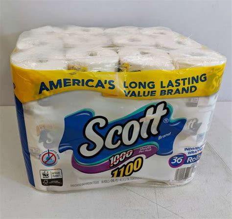 Scott Individually Wrapped Toilet Paper 36 Rolls Dutch Goat