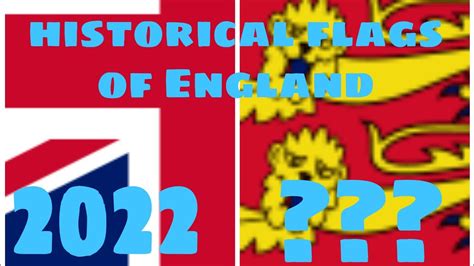 Historical Flags Of England Youtube