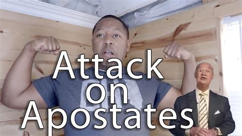 Steven Letts Attack On Apostates Youtube
