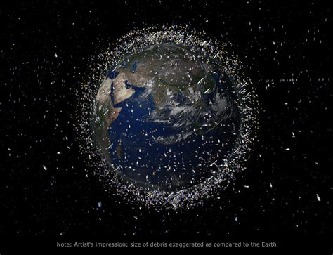 Esa Debris Objects In Low Earth Orbit Leo