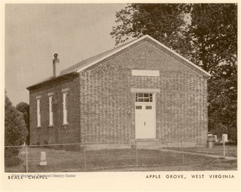 Beale Chapel Methodist Church Apple Grove Mason County W Va West