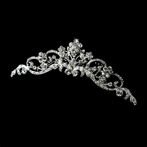 A wide variety of wedding tiaras and combs options are available to you, such as shape\pattern, jewelry main material, and inlay technology. Crystal Floral Wedding Tiara Comb