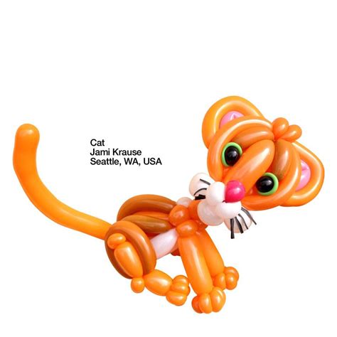 How Cute Is This Balloon Cat Jami Krause Seattle Wa Usa For Your