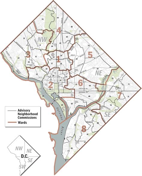 The Guide Dc Advisory Neighborhood Commissions And Wards