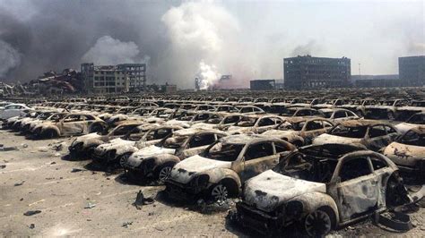 China Blasts Tianjin Port City Rocked By Explosions Bbc News
