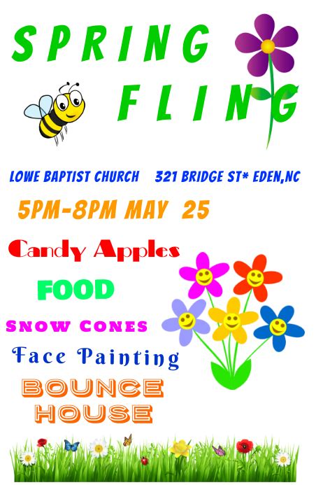Spring Fling Template Postermywall