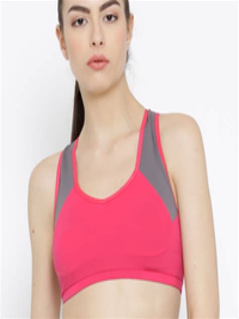 Buy Restless Pink Sports Bra Rs I C 06e Bra For Women 1118910 Myntra