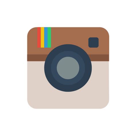 Instagram Flat Icon At Collection Of Instagram Flat