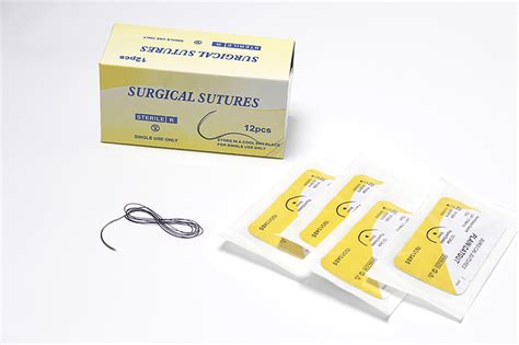 China Absorbable Medical Disposable Plain Catgut Surgical Suture Thread