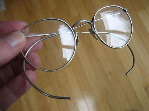 1940s round wire rim glasses spectacles by ful vue 1 10 12k gf etsy wire rimmed glasses
