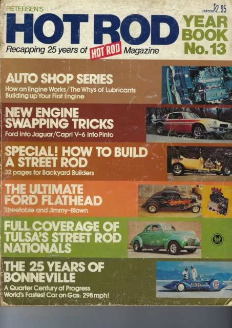 1973 Hot Rod Yearbook 13 224 Pages Very Rare By Hot Rod Magazine