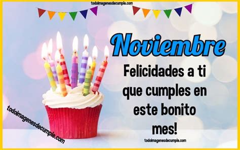 Imágenes De Cumpleaños Mes De Noviembre Descarga Gratis