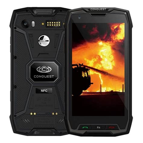 Conquest S9 Rugged Smartphone Ip68 Waterproof 55inch Ips Android 7