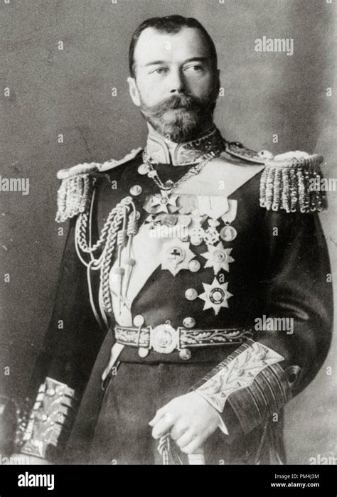 Emperor Nicholas Ii Was The Last Czar Of Russia Circa 1905 File Reference 1003 499tha Stock
