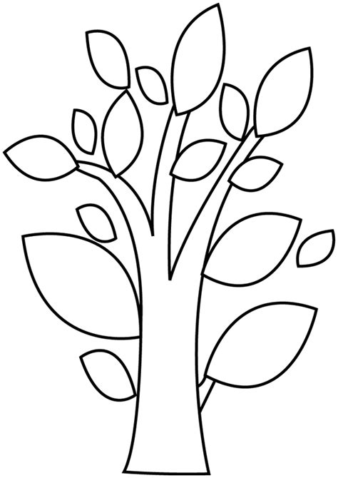 Voici un coloriage d'un bel arbre généalogique à imprimer. Coloriage arbre à imprimer pour les enfants - CP01383