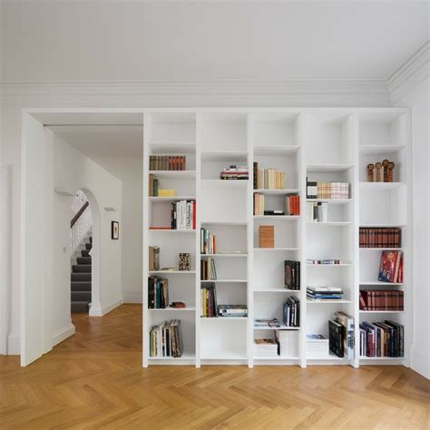 Un joli mix, dont seul bibliothèque meuble blanc à le secret. bibliothèque meuble blanc | Idées de Décoration intérieure ...
