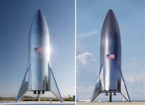 Elon Musk Says Spacex Has Assembled Shiny Starship Test Rocket