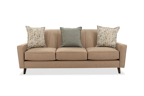 Modern 855 Sofa In Brown Mathis Brothers Furniture