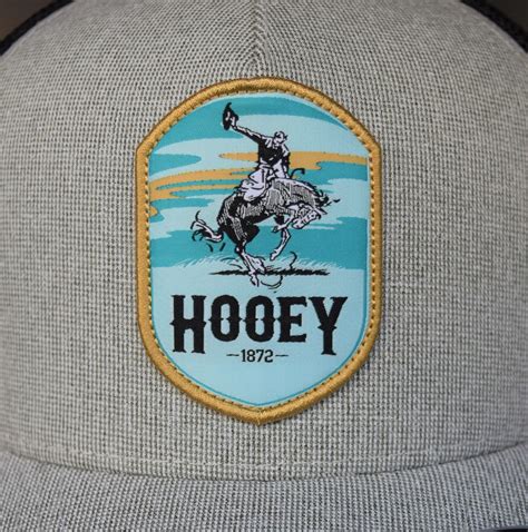 Hooey Cheyenne Flexfit Greyblack Hat Be True Western And Boutique