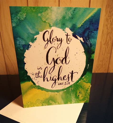 Scripture Greeting Card Set Christian Religious Blank Etsy